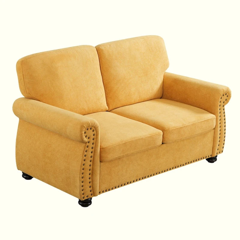 Soft Velvet Loveseat