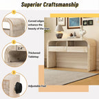 Console Table Entryway Table, Natural Wood Wash