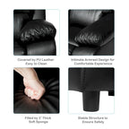 Gymax Deluxe Padded Kids Sofa Armchair Recliner Headrest Children w/ - See Details