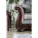 Dikic Traditional Chenille Upholstered Sofa by