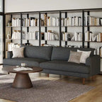 WYNDENHALL Chloris 90 inch Wide Mid-Century Modern Sofa