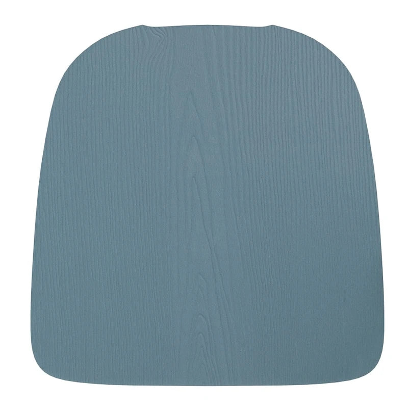 All-Weather Polyresin Seat for Colorful Metal Stools and Chairs-4 Pack