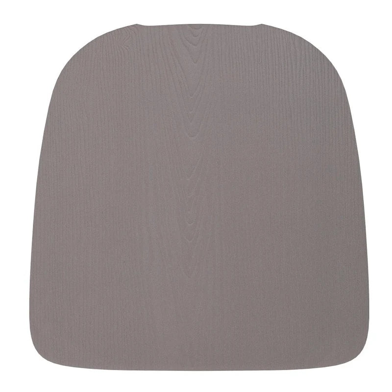 All-Weather Polyresin Seat for Colorful Metal Stools and Chairs-4 Pack