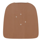 All-Weather Polyresin Seat for Colorful Metal Stools and Chairs-4 Pack