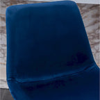 Modern Velvet 26.50 Counter Height Stool (Set of 2)