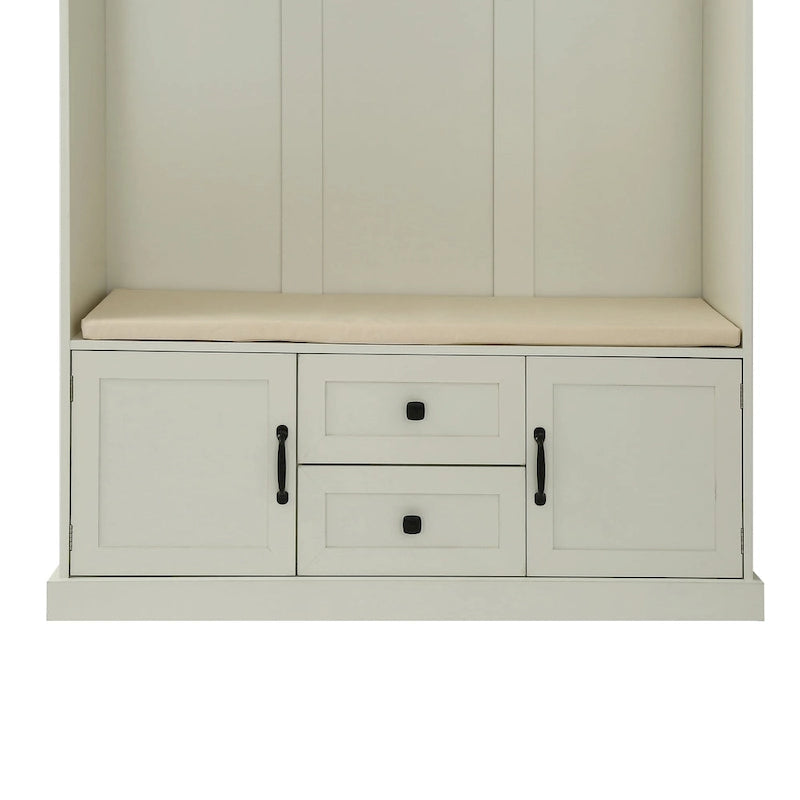 47.2Inch Hall Tree with 3 Hooks for Entrance