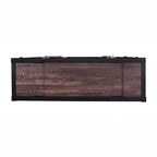 Kilcurry Industrial 46-inch Steel 6-Shelf Console Table by