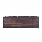 Kilcurry Industrial 46-inch Steel 6-Shelf Console Table by