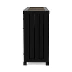 Kilcurry Industrial 46-inch Steel 6-Shelf Console Table by