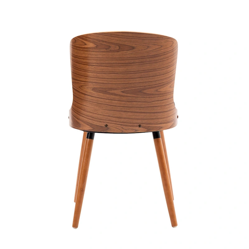 Karr Armless Dining Chairs Set of 2, Beech Wood Back & Legs