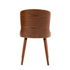 Karr Armless Dining Chairs Set of 2, Beech Wood Back & Legs