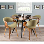 Sauda Cross Frame Dining/ Accent Chair