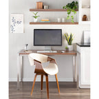 Sauda Cross Frame Dining/ Accent Chair