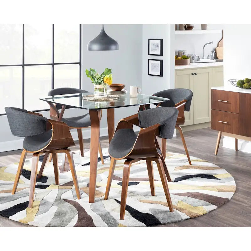 Sauda Cross Frame Dining/ Accent Chair