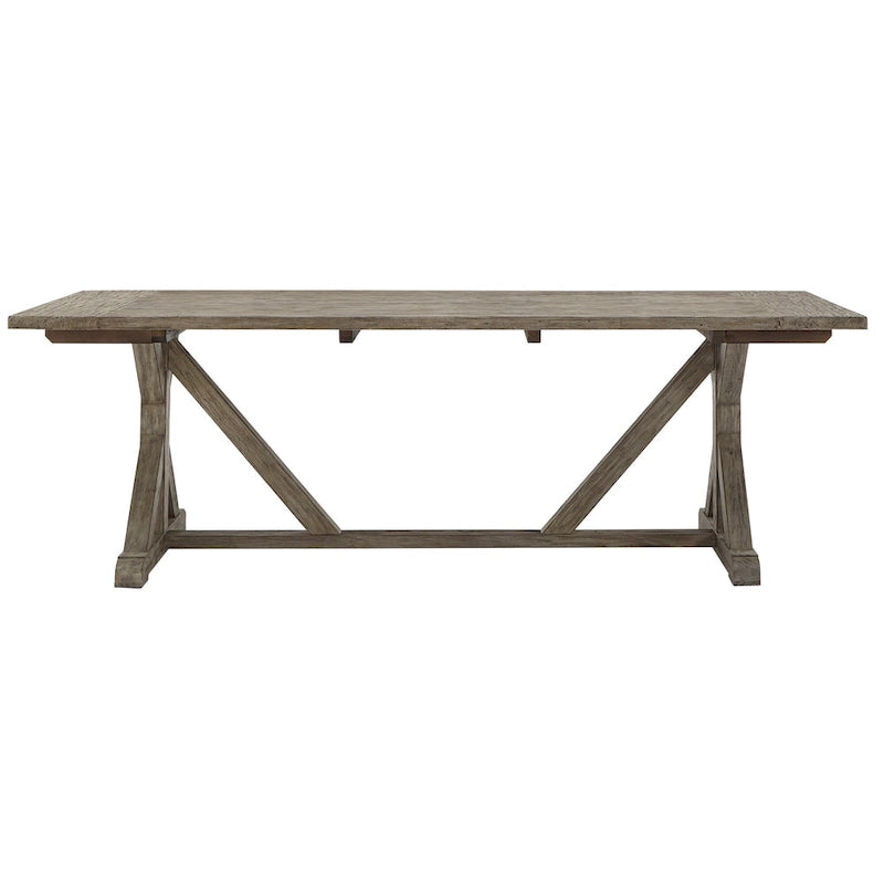 Paloma Antique Grey Reclaimed Wood Dining Set by