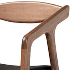 Harland Mid-Century Modern 2-Piece Dining Chair Set
