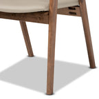 Harland Mid-Century Modern 2-Piece Dining Chair Set