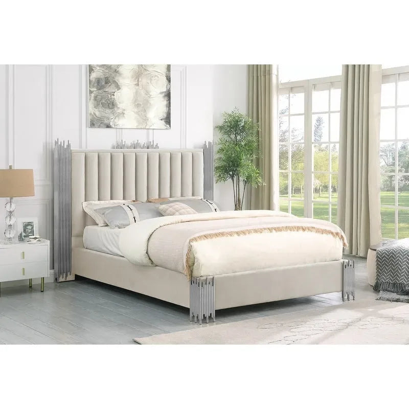 Velvet Platform Beds