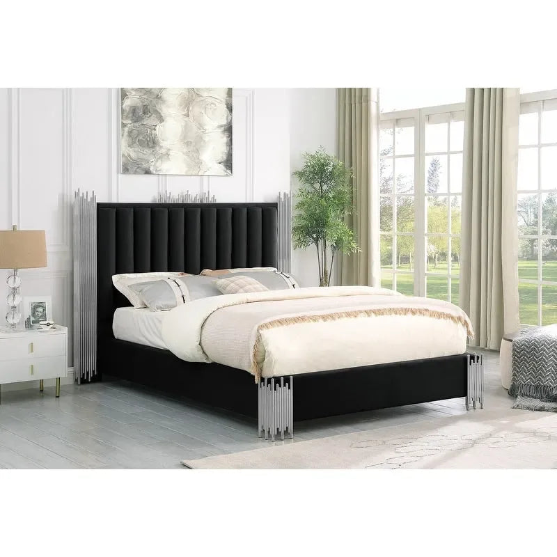 Velvet Platform Beds