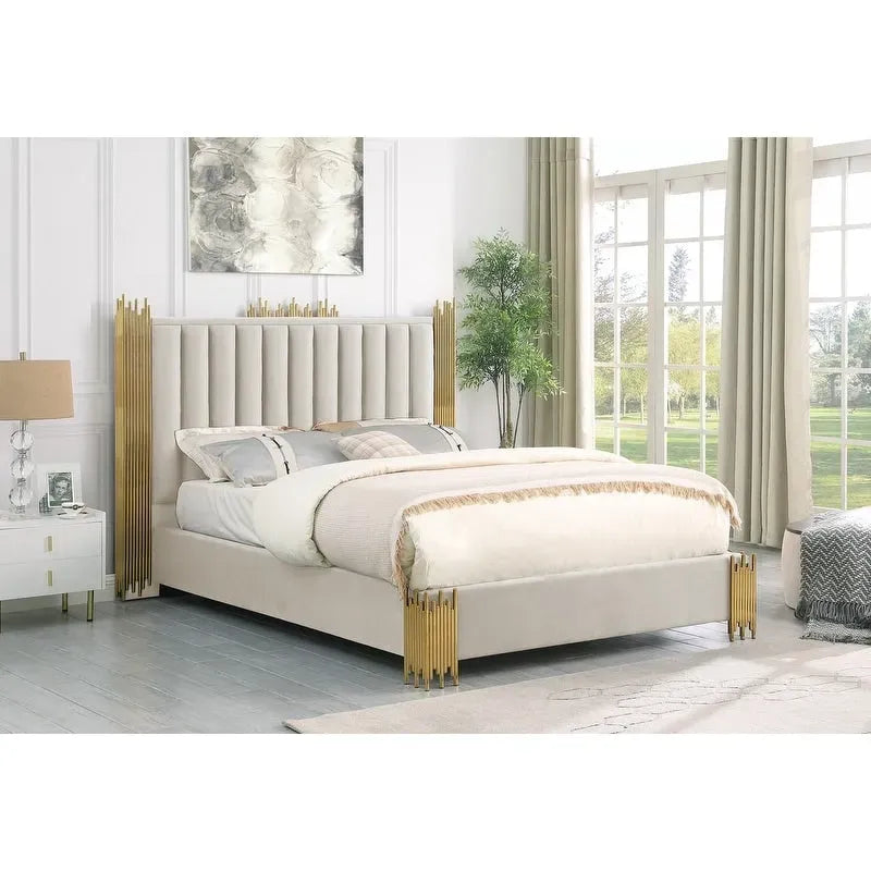 Velvet Platform Beds