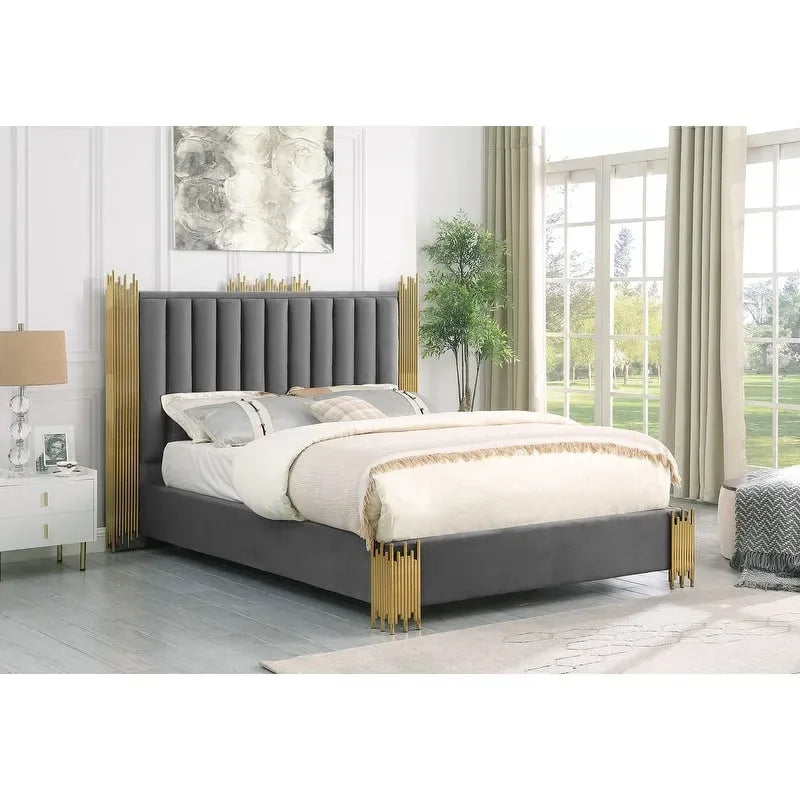 Velvet Platform Beds