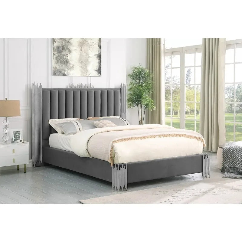 Velvet Platform Beds