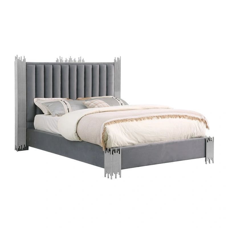 Velvet Platform Beds