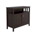 Nestfair Kitchen Storage Sideboard With 2 Shelves