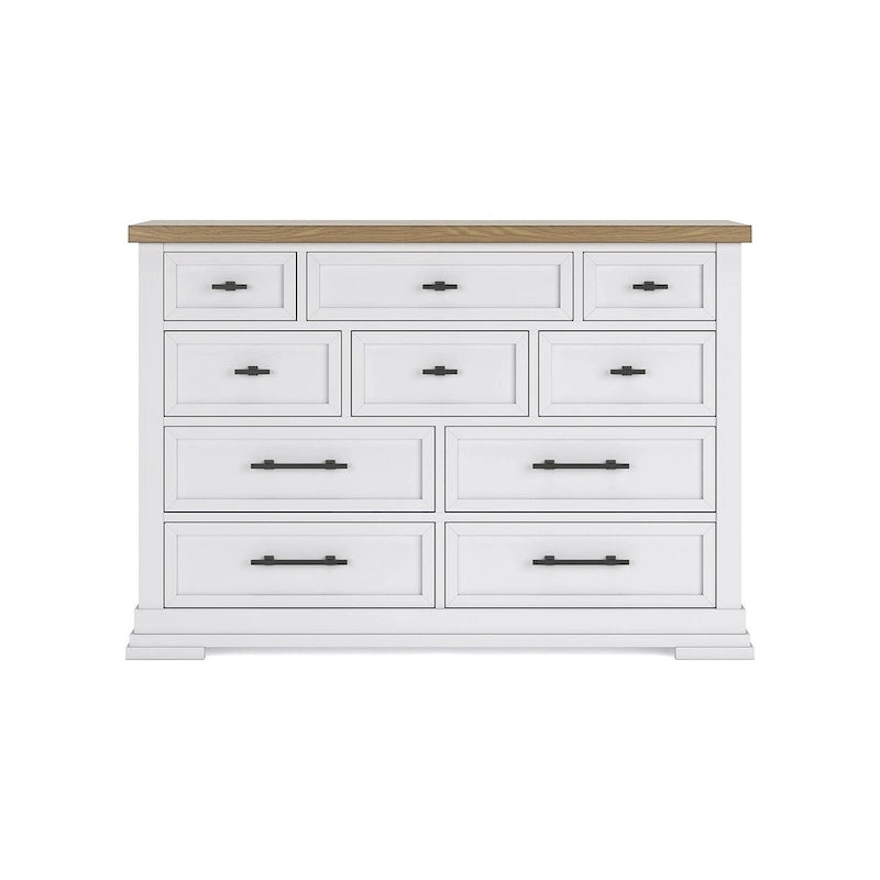  Ashbryn White/Brown Dresser