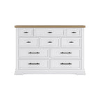  Ashbryn White/Brown Dresser