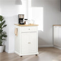 Rolling Kitchen Island Cart,Portable Serving Trolley Table with Drawer