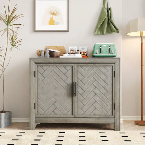 40 Modern Console Table Sofa Table with 2 Shelves